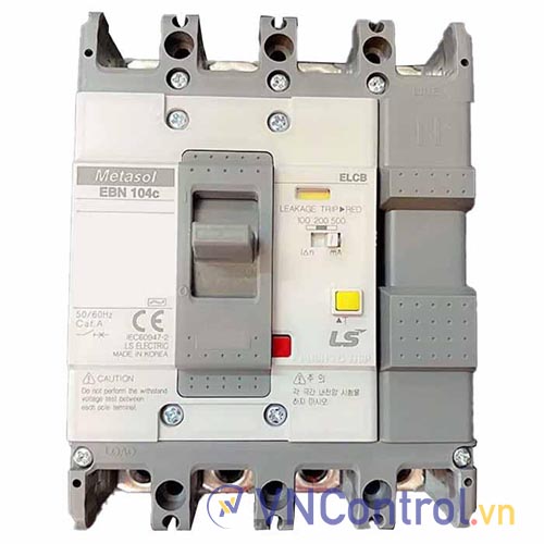 Aptomat khối chống giật 4 cực LS EBN104c-75-30 .