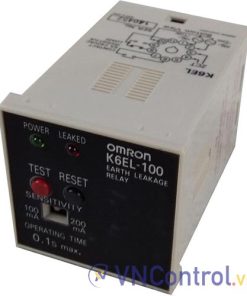 Rơ le bảo vệ chạm đất OMRON K6EL-100