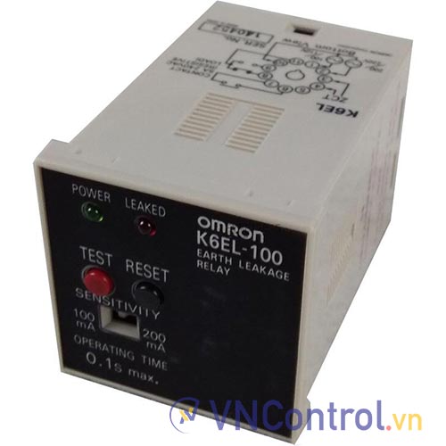 Rơ le bảo vệ chạm đất OMRON K6EL-100