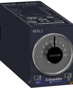 Bộ định thời On-delay SCHNEIDER REXL2TMB7 24VAC, 100h, 8 chân tròn