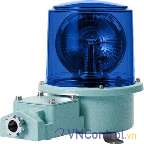 Đèn xoay cảnh báo cho công nghiệp nặng/tàu thủy QLIGHT SH2TLR-110-B 110VAC D150 màu xanh