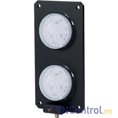 Đèn tháp QLIGHT SSL200W-110-RG-M12 2 tầng 110VAC D93