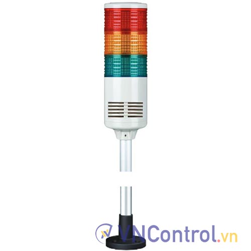 Đèn tháp QLIGHT ST80EL-WS-3-24-RAG-QZ24 3 tầng 24VDC đa âm