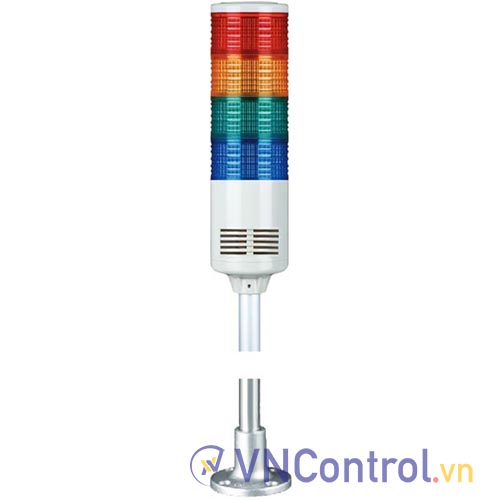 Đèn tháp QLIGHT ST80EL-WS-4-12-RAGB-SZ24 4 tầng 12VDC đa âm