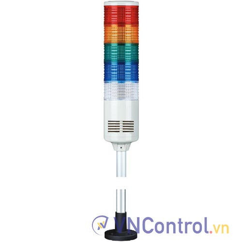 Đèn tháp QLIGHT ST80EL-WS-5-220-RAGBW-QZ24 5 tầng 220VAC đa âm