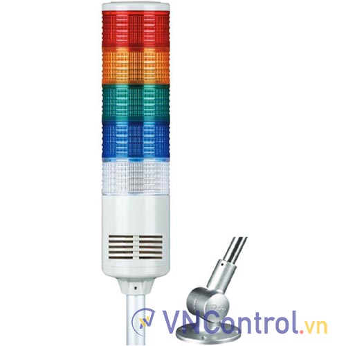 Đèn tháp QLIGHT ST80EL-WM-5-220-RAGBW-SL24 5 tầng 220VAC đa âm