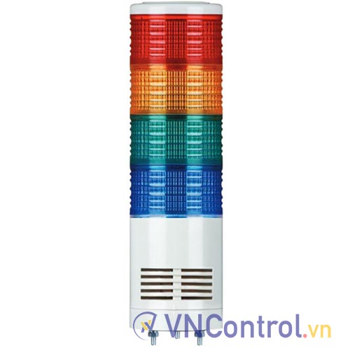 Đèn tháp QLIGHT ST80MELF-BZ-4-110-RAGB 4 tầng 110VAC có còi
