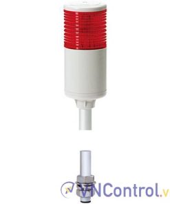 Đèn tháp QLIGHT ST80L-BZ-1-12-R 1 tầng 12VAC/DC có còi