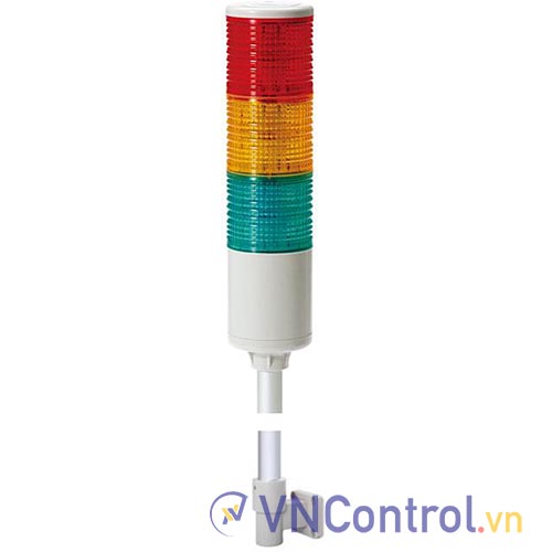 Đèn tháp QLIGHT ST80LF-WS-3-24-RAG-LW24 3 tầng 24VAC/DC đa âm