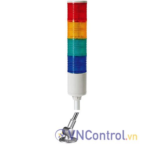 Đèn tháp QLIGHT ST80LF-WA-4-24-RAGB-SL24 4 tầng 24VAC/DC đa âm