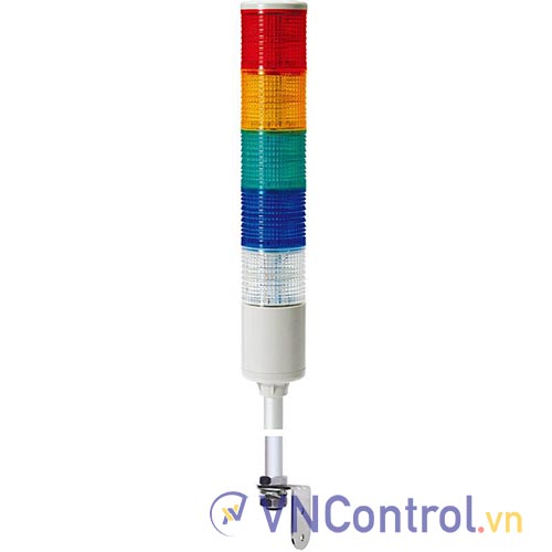 Đèn tháp QLIGHT ST80L-WA-5-12-RAGBW-LB24 5 tầng 12V đa âm