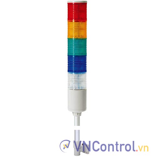 Đèn tháp QLIGHT ST80LF-BZ-5-24-RAGBW-LW24 5 tầng 24V có còi
