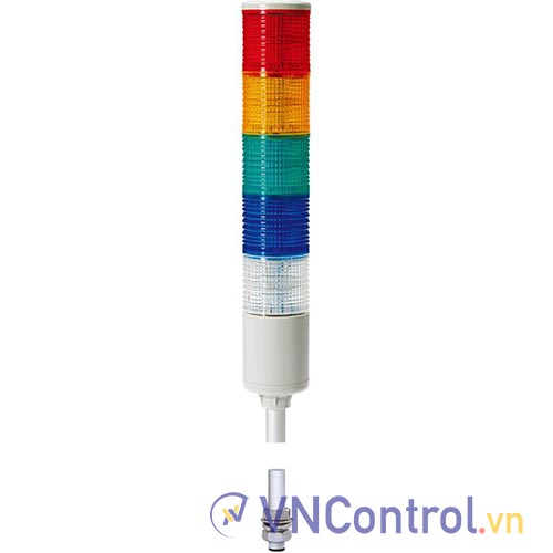 Đèn tháp QLIGHT ST80LF-5-110-RAGBW 5 tầng 110VAC D80