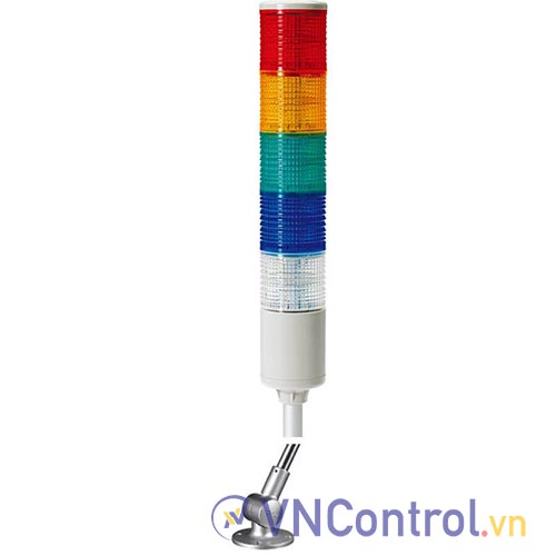 Đèn tháp QLIGHT ST80L-WS-5-12-RAGBW-SL24 5 tầng 12V đa âm