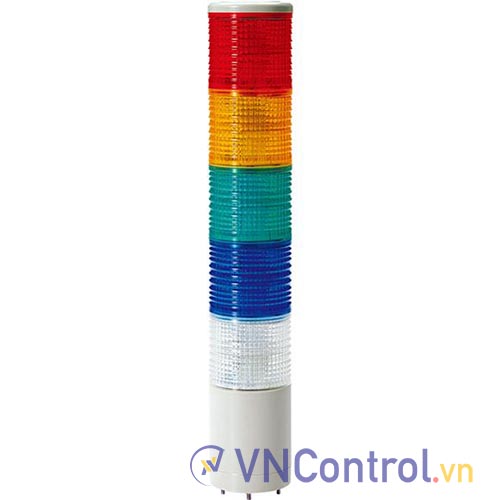Đèn tháp QLIGHT ST80MLF-WS-5-24-RAGBW 5 tầng 24V đa âm