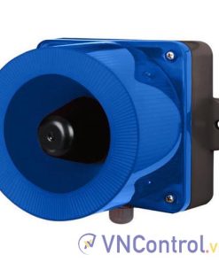 Đèn cảnh báo cho công nghiệp nặng/tàu thủy QLIGHT QWCD35-110/220-B 110-220VAC D135 còi đa âm màu xanh