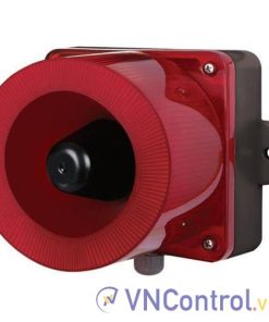 Đèn cảnh báo cho công nghiệp nặng/tàu thủy QLIGHT QWCD35-110/220-R 110-220VAC D135 còi đa âm màu đỏ