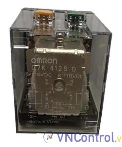 Rơ le chốt OMRON G7K-412S-D DC110