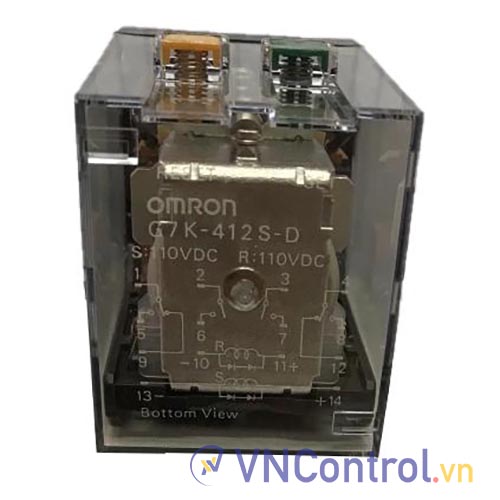 Rơ le chốt OMRON G7K-412S-D DC110