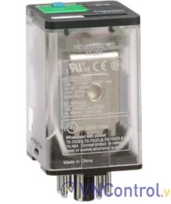Rơ le trung gian SCHNEIDER 750XBXRM4L-12D 12VDC 8 chân tròn 10A