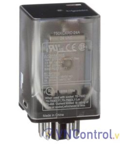 Rơ le trung gian SCHNEIDER 750XCXRC-24A 24VAC 11 chân tròn 10A