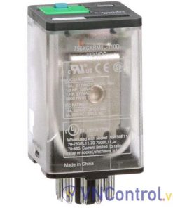 Rơ le trung gian SCHNEIDER 750XCXRM4L-110D 110VDC 11 chân tròn 10A