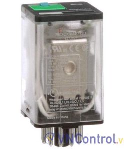 Rơ le trung gian SCHNEIDER 750XCXRM4L-12D 12VDC 11 chân tròn 10A