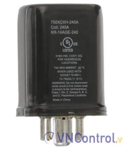Rơ le trung gian SCHNEIDER 750XCXH-240A 220VAC 11 chân tròn 12A