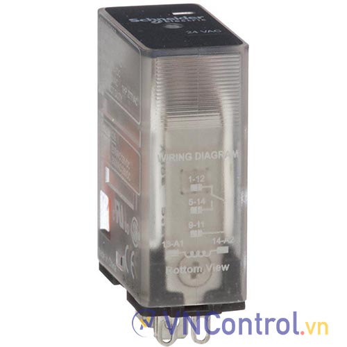 Rơ le công suất SCHNEIDER 781XAXRC-24A 5 chân PCB 15A