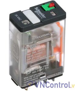 Rơ le công suất SCHNEIDER 781XAXRM4L-24A 5 chân PCB 15A