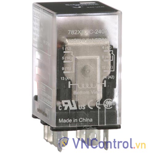 Rơ le công suất SCHNEIDER 782XBXC-240A 8 chân PCB 15A