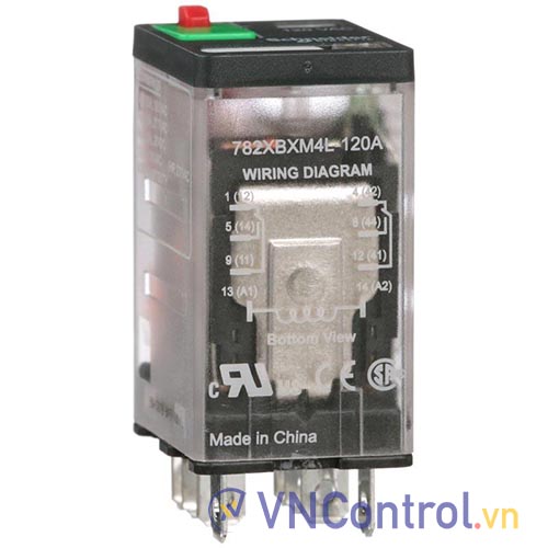 Rơ le công suất SCHNEIDER 782XBXM4L-120A 8 chân PCB 15A