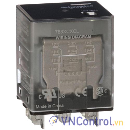 Rơ le công suất SCHNEIDER 783XCXCL-12A 11 chân PCB 15A 