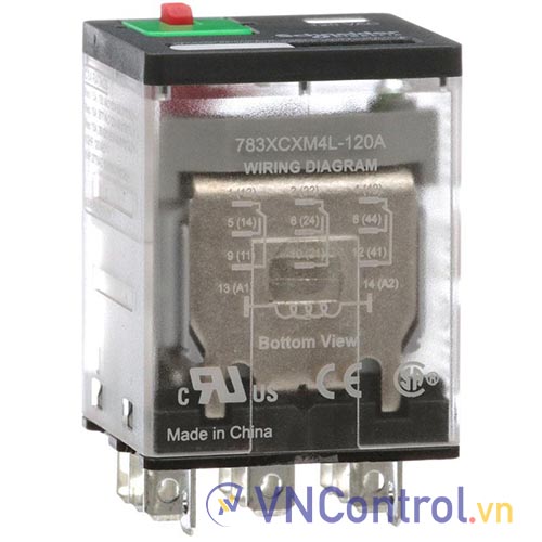 Rơ le công suất SCHNEIDER 783XCXM4L-120A 11 chân PCB 15A