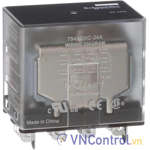 Rơ le công suất SCHNEIDER 784XDXC-24A 14 chân PCB 15A