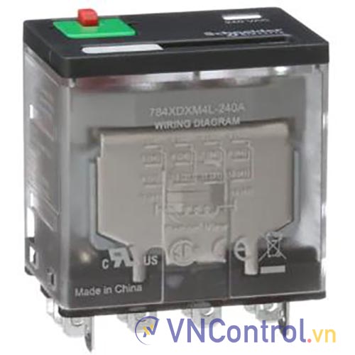 Rơ le công suất SCHNEIDER 784XDXM4L-240A 14 chân PCB 15A