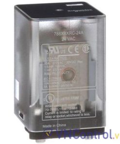 Rơ le trung gian SCHNEIDER 788XBXRC-24A 24VAC 8 chân dẹt 10A
