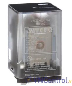 Rơ le trung gian SCHNEIDER 788XCXRC-120A 110VAC 11 chân dẹt 10A