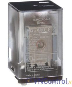 Rơ le trung gian SCHNEIDER 788XCXRC-24A 24VAC 11 chân dẹt 10A