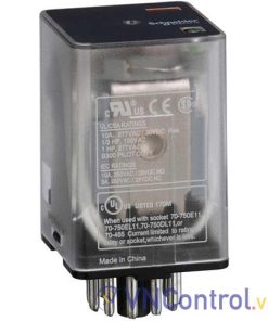 Rơ le trung gian SCHNEIDER 788XCXRCL-110D 110VDC 11 chân dẹt 10A