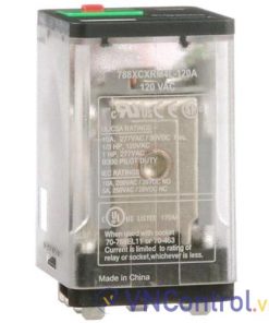 Rơ le trung gian SCHNEIDER 788XCXRM4L-120A 110VAC 11 chân dẹt 10A