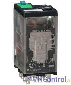 Rơ le trung gian SCHNEIDER 792XDX3M4L-110D 110VDC 14 chân dẹt 6A
