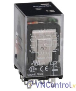 Rơ le trung gian SCHNEIDER 792XDX3CL-24A 24VAC 14 chân dẹt 6A