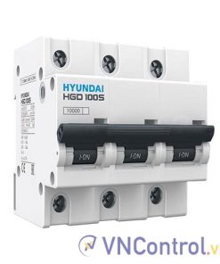 MCB Hyundai HGD100S 3P 100A 10kA