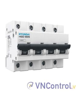 MCB Hyundai HGD100S 4P 100A 10kA