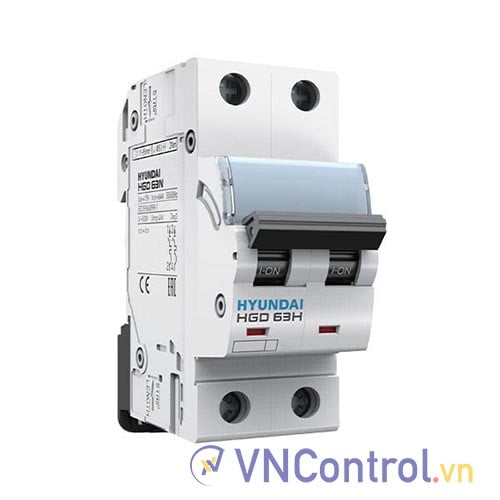 MCB Hyundai HGD63H 2P 32A 10kA