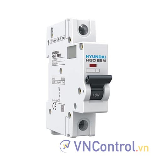 MCB Hyundai HGD63M 1P 32A 6kA