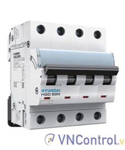 MCB Hyundai HGD63N 4P 16A 6kA