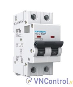 MCB Hyundai HGD63P 2P 10A 10kA
