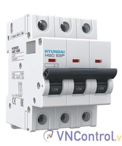 MCB Hyundai HGD63P 3P 63A 10kA